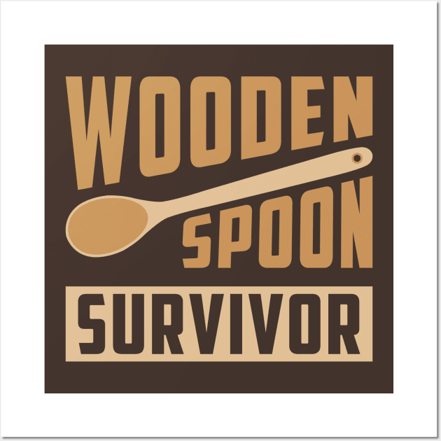 Wooden Spoon Survivor Wall Art by Venus Complete